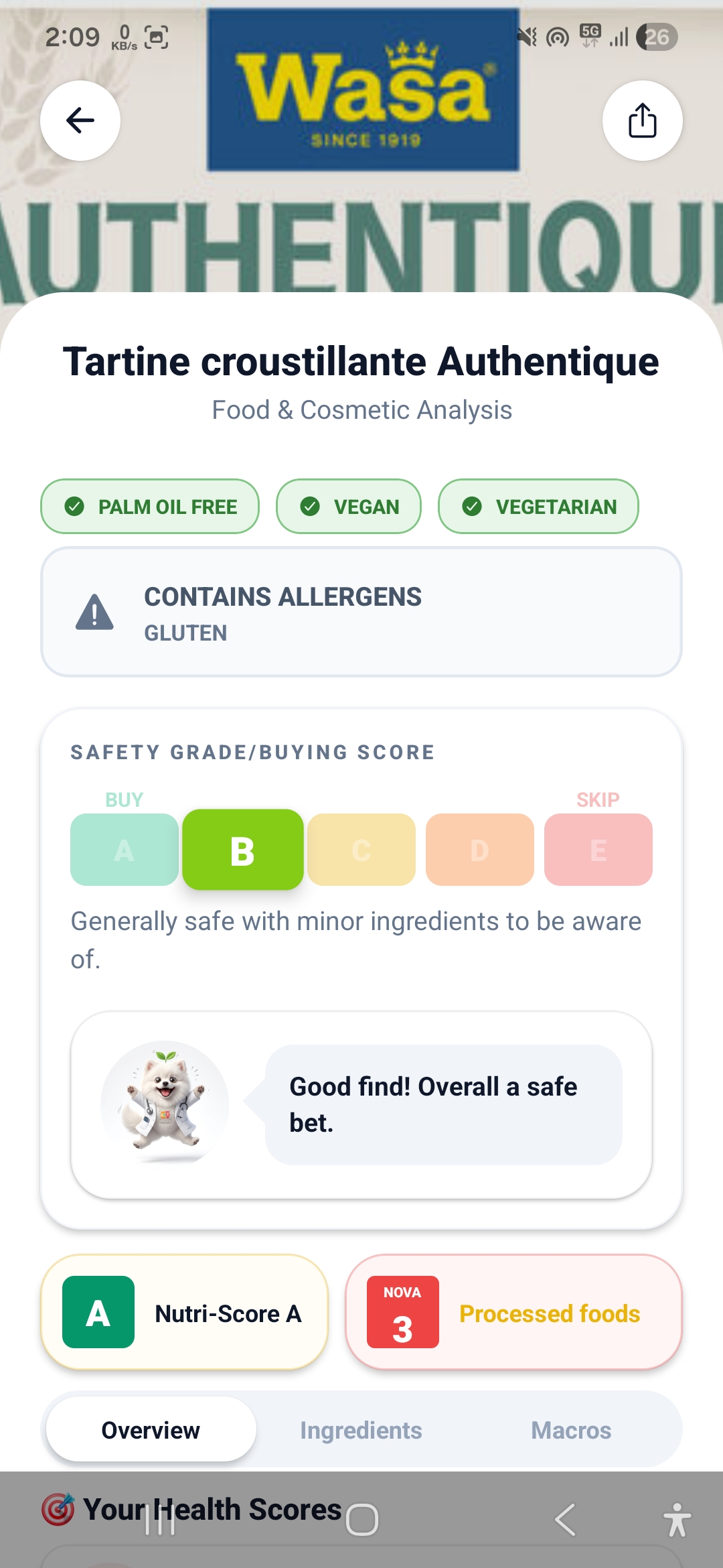 App Scan Result